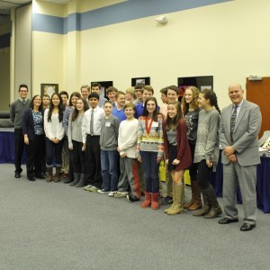 Lionville Middle School's Future Cities team placed second in the 2015 competition.