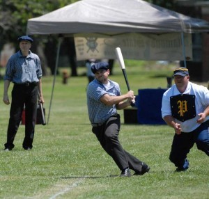 Old-time baseball will be on display, Saturday, as Twin Lakes Brewing Company's "Old Style 1860’s Base Ball and Beer," featuring West Chester's own Brandywine BaseBall Club.