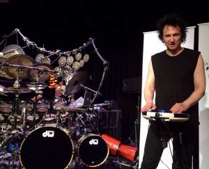 Terry Bozzio brings his percussion stylings to the World Cafe Live at The Queen in Wilmington, Sept. 11.