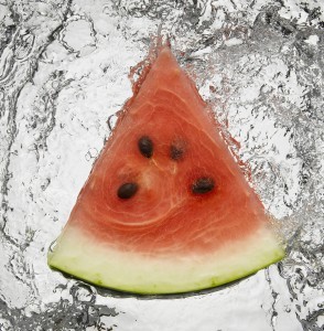 Watermelon is a staple of Fourth of July celebrations.